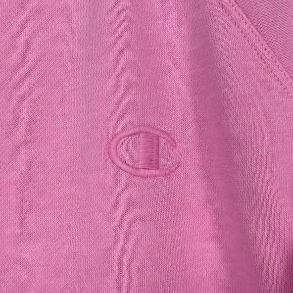 Champion Ombre Pink Crewneck Pullover Raglan Sleeve Women's Size 2X Sweatshirt - Picture 2 of 7
